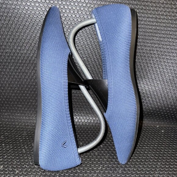 Vivaia Lightweight Aria Walker Blue Comfort Pointed-Ballet Flats 39.5 (8.5) - Picture 5 of 8